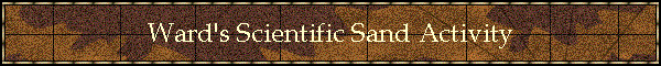 Ward's Scientific Sand Activity